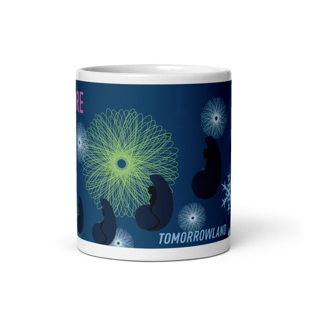 ADVENTURE THRU INNER SPACE poster Mugs (3 sizes)