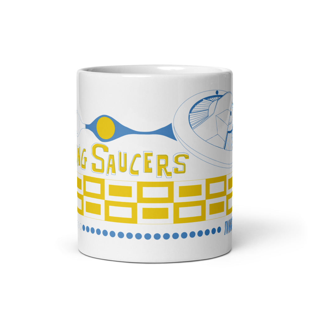 FLYING SAUCERS title Mugs (3 sizes)