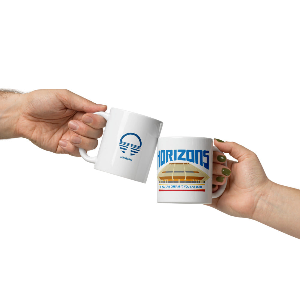 HORIZONS title Mugs (3 sizes)
