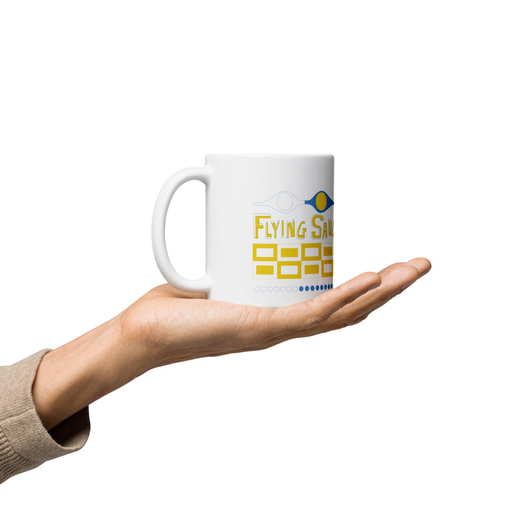 FLYING SAUCERS title Mugs (3 sizes)