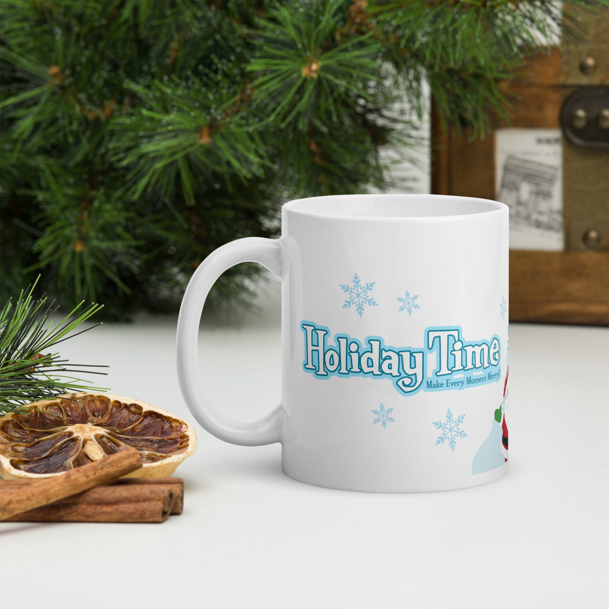 DL HOLIDAY TIME future house Mug