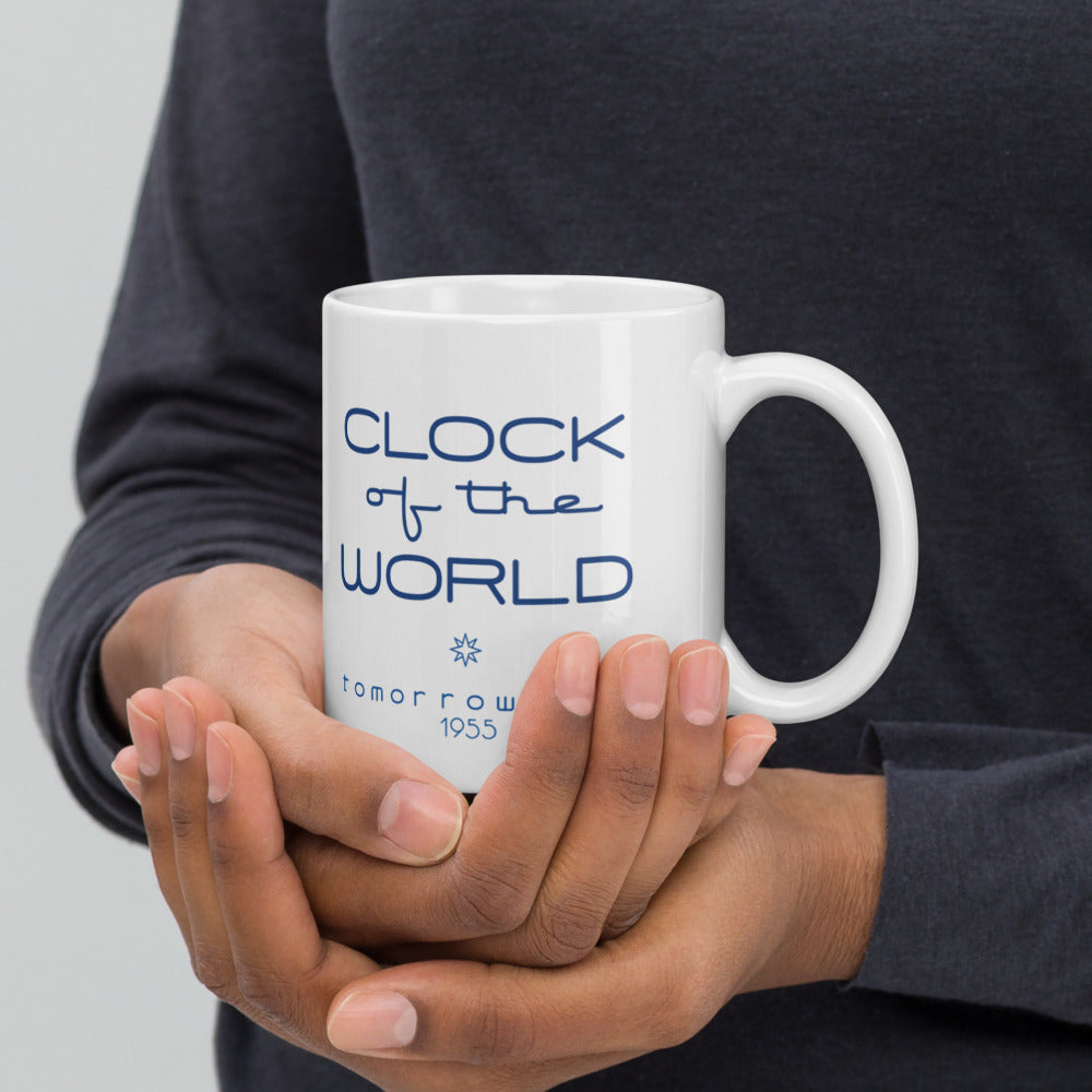 CLOCK OF THE WORLD tower Mugs (3 sizes)