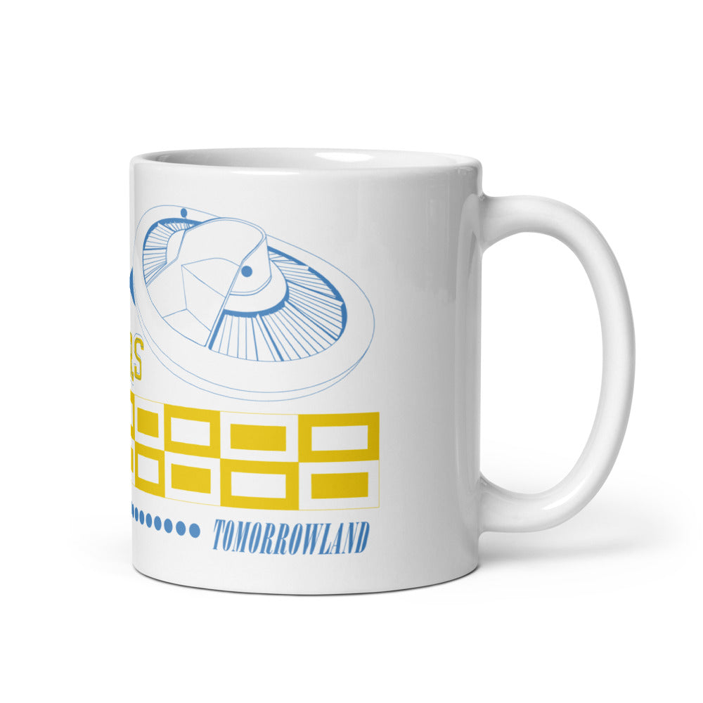 FLYING SAUCERS title Mugs (3 sizes)