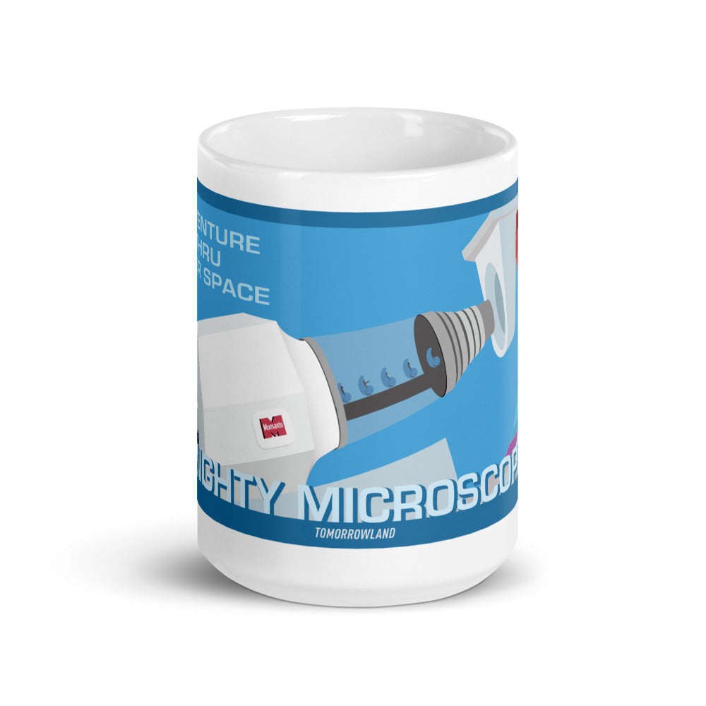 ADVENTURE THRU INNER SPACE mighty microscope Mugs (3 sizes)