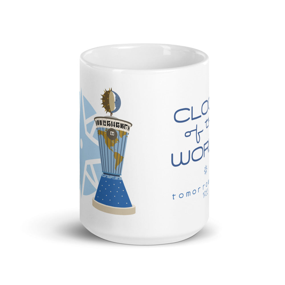 CLOCK OF THE WORLD tower Mugs (3 sizes)
