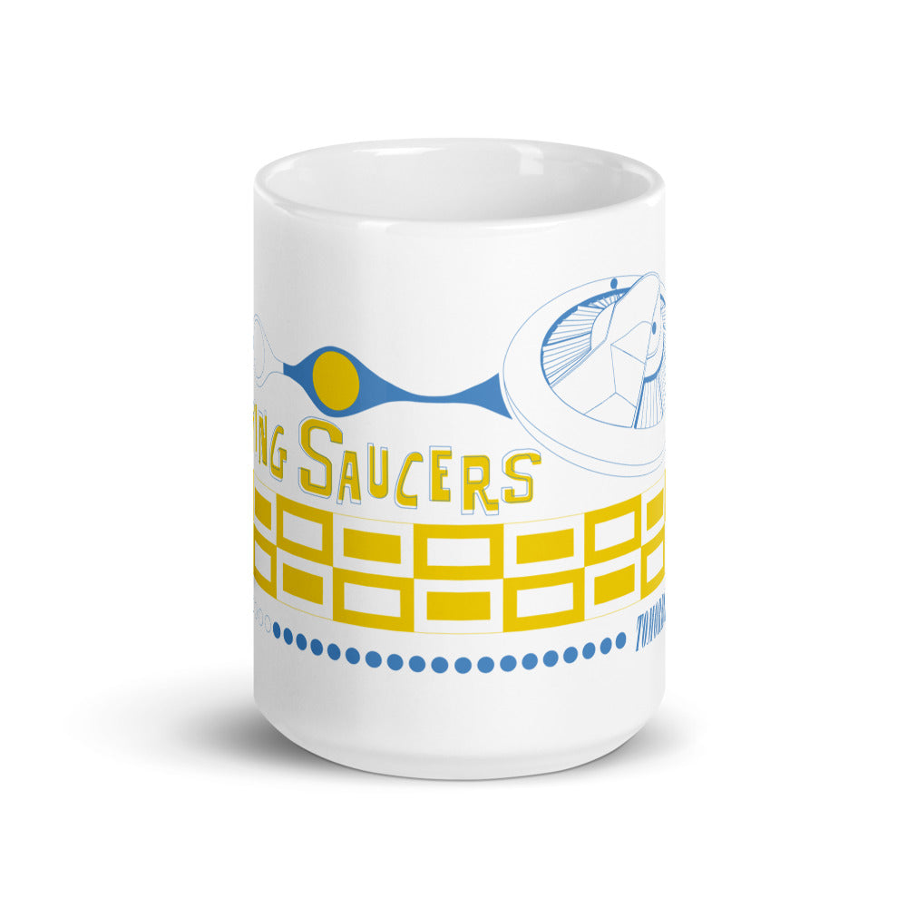 FLYING SAUCERS title Mugs (3 sizes)