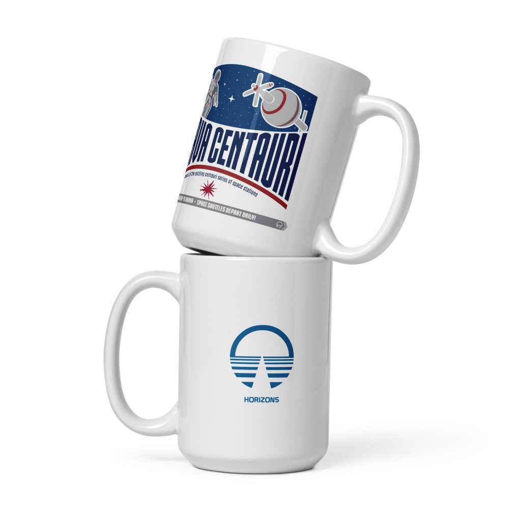 HORIZONS brava centauri Mugs (3 sizes)