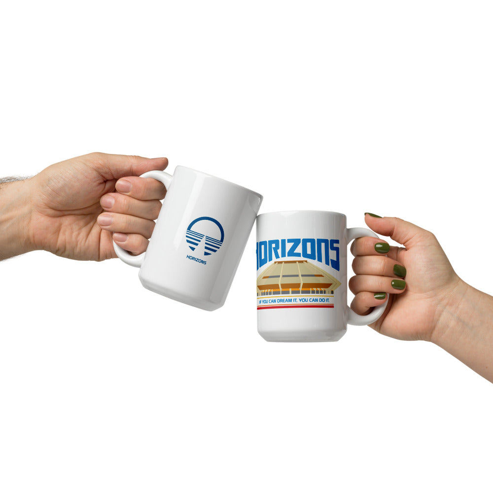 HORIZONS title Mugs (3 sizes)