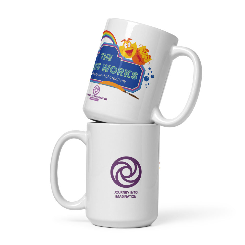 JOURNEY INTO IMAGINATION image works Mugs (3 sizes)
