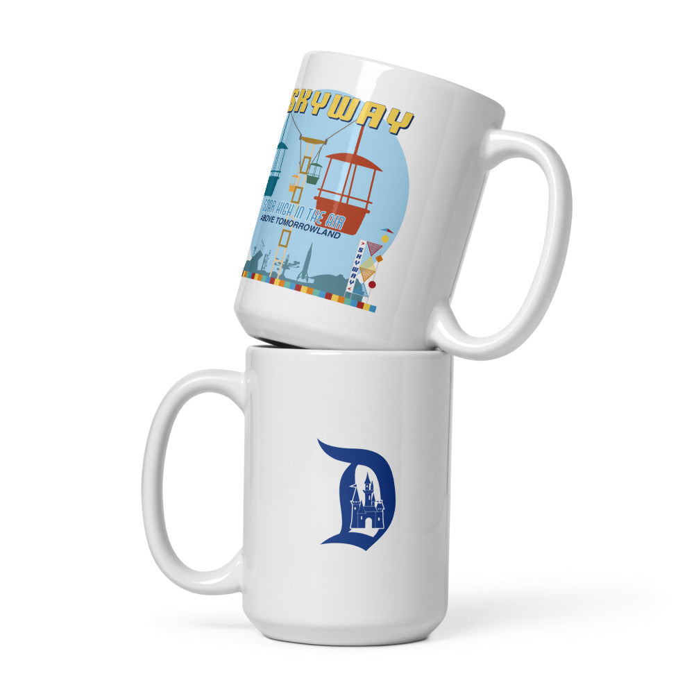 SKYWAY 1956 tower Mugs (3 sizes)