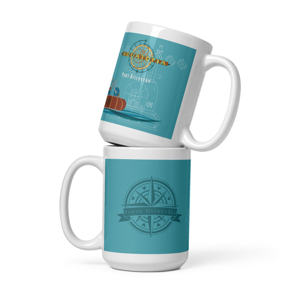 TDS PORT DISCOVERY aquatopia Mugs (3 sizes)