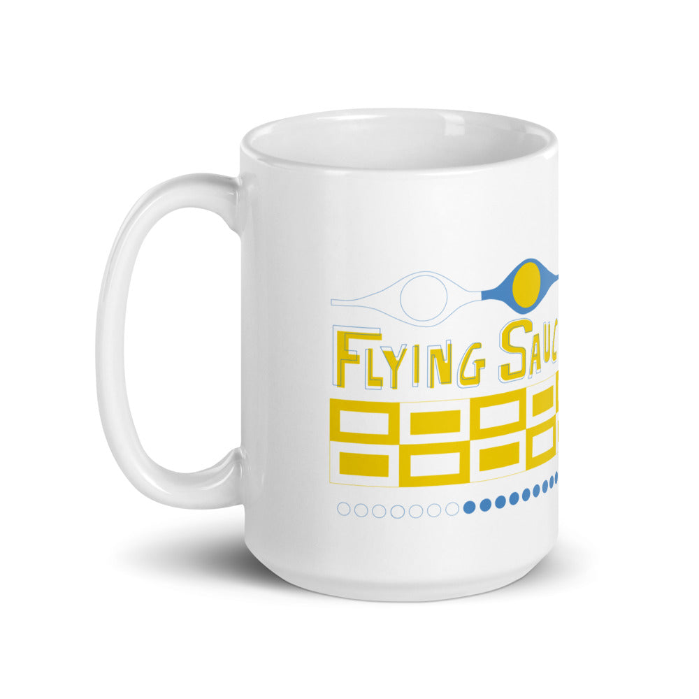 FLYING SAUCERS title Mugs (3 sizes)