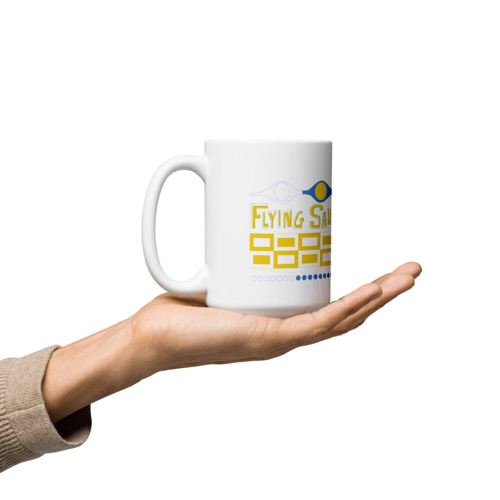 FLYING SAUCERS title Mugs (3 sizes)