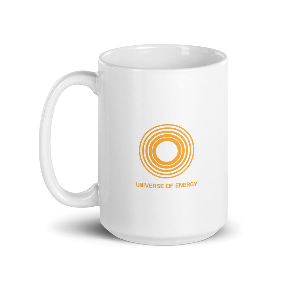 UNIVERSE OF ENERGY title Mugs (3 sizes)