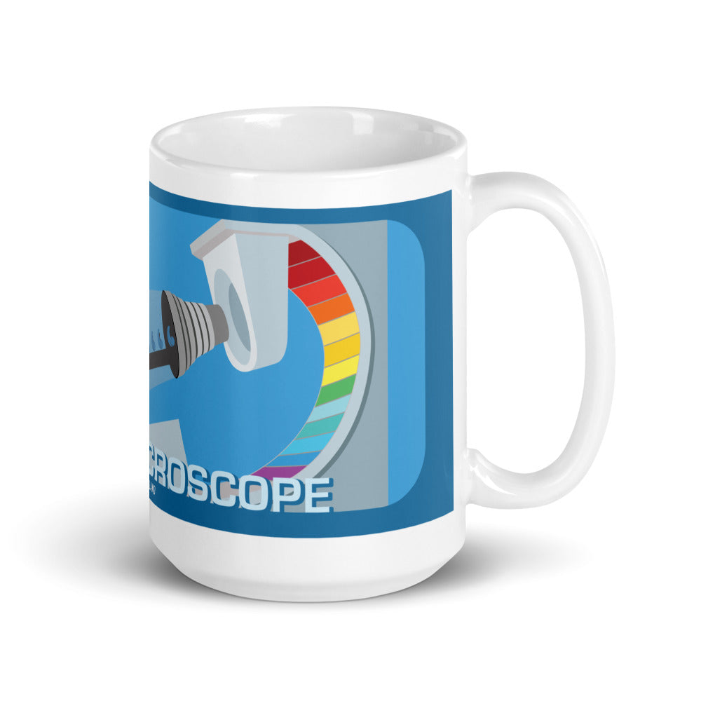 ADVENTURE THRU INNER SPACE mighty microscope Mugs (3 sizes)
