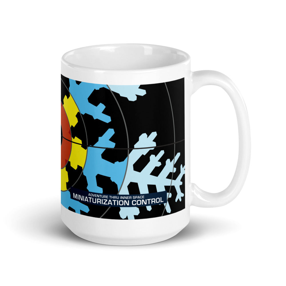 ADVENTURE THRU INNER SPACE miniaturization Mugs (3 sizes)