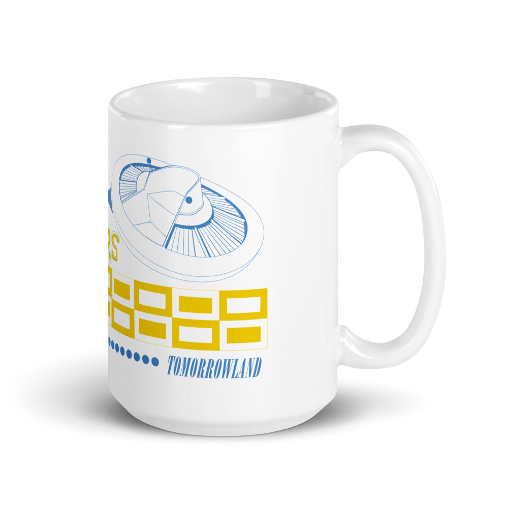 FLYING SAUCERS title Mugs (3 sizes)
