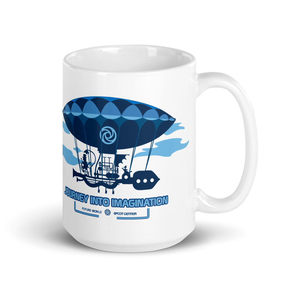 JOURNEY INTO IMAGINATION dream machine Mugs (3 sizes)