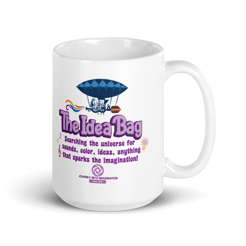 JOURNEY INTO IMAGINATION idea bag Mugs (3 sizes)