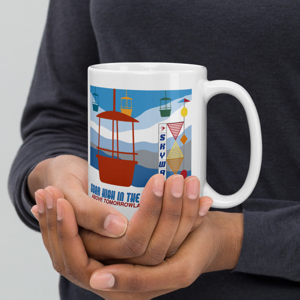 SKYWAY 1956 soar high Mugs (3 sizes)