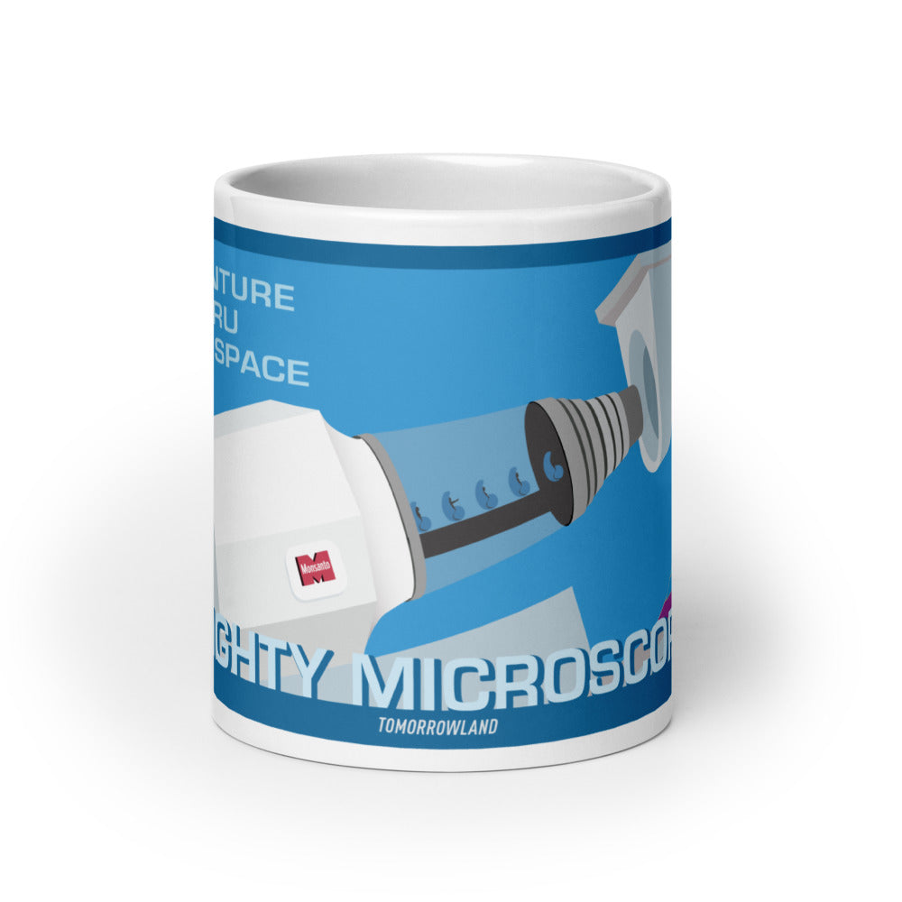 ADVENTURE THRU INNER SPACE mighty microscope Mugs (3 sizes)