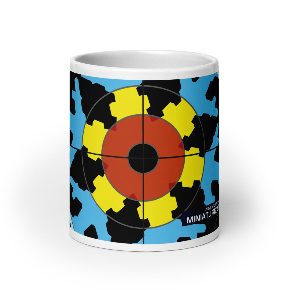 ADVENTURE THRU INNER SPACE miniaturization Mugs (3 sizes)
