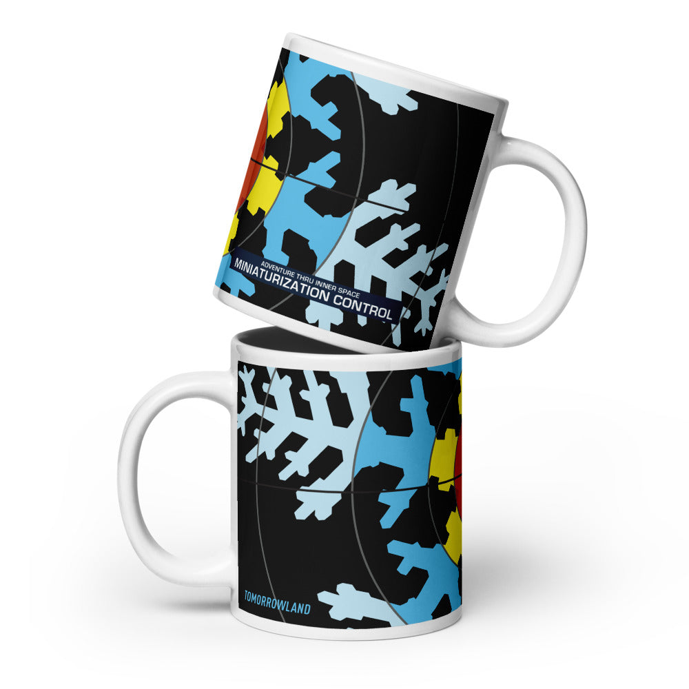 ADVENTURE THRU INNER SPACE miniaturization Mugs (3 sizes)