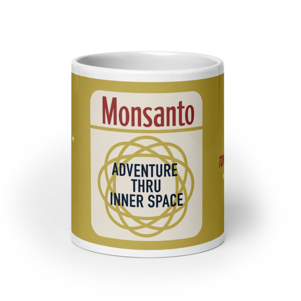 ADVENTURE THRU INNER SPACE monsanto Mugs (3 sizes)