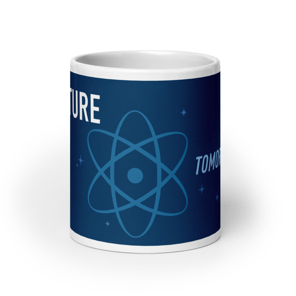 ADVENTURE THRU INNER SPACE atom Mugs (3 sizes)