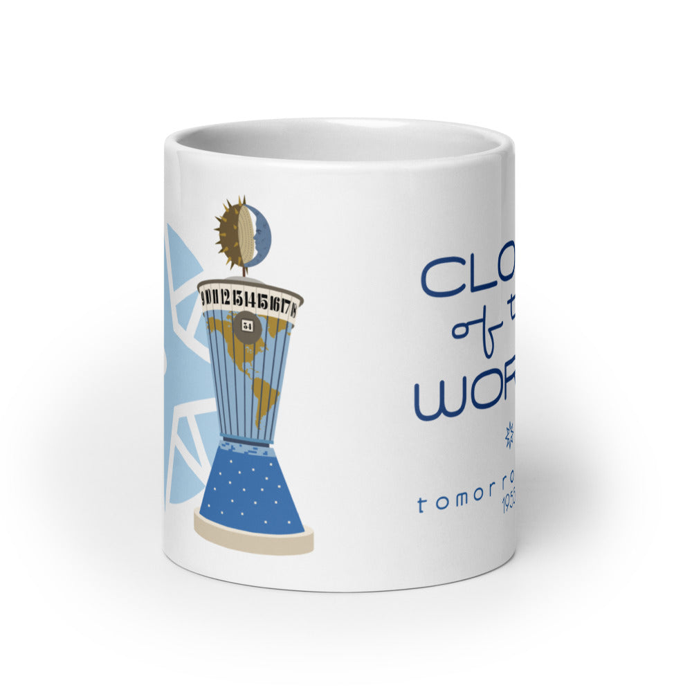 CLOCK OF THE WORLD tower Mugs (3 sizes)