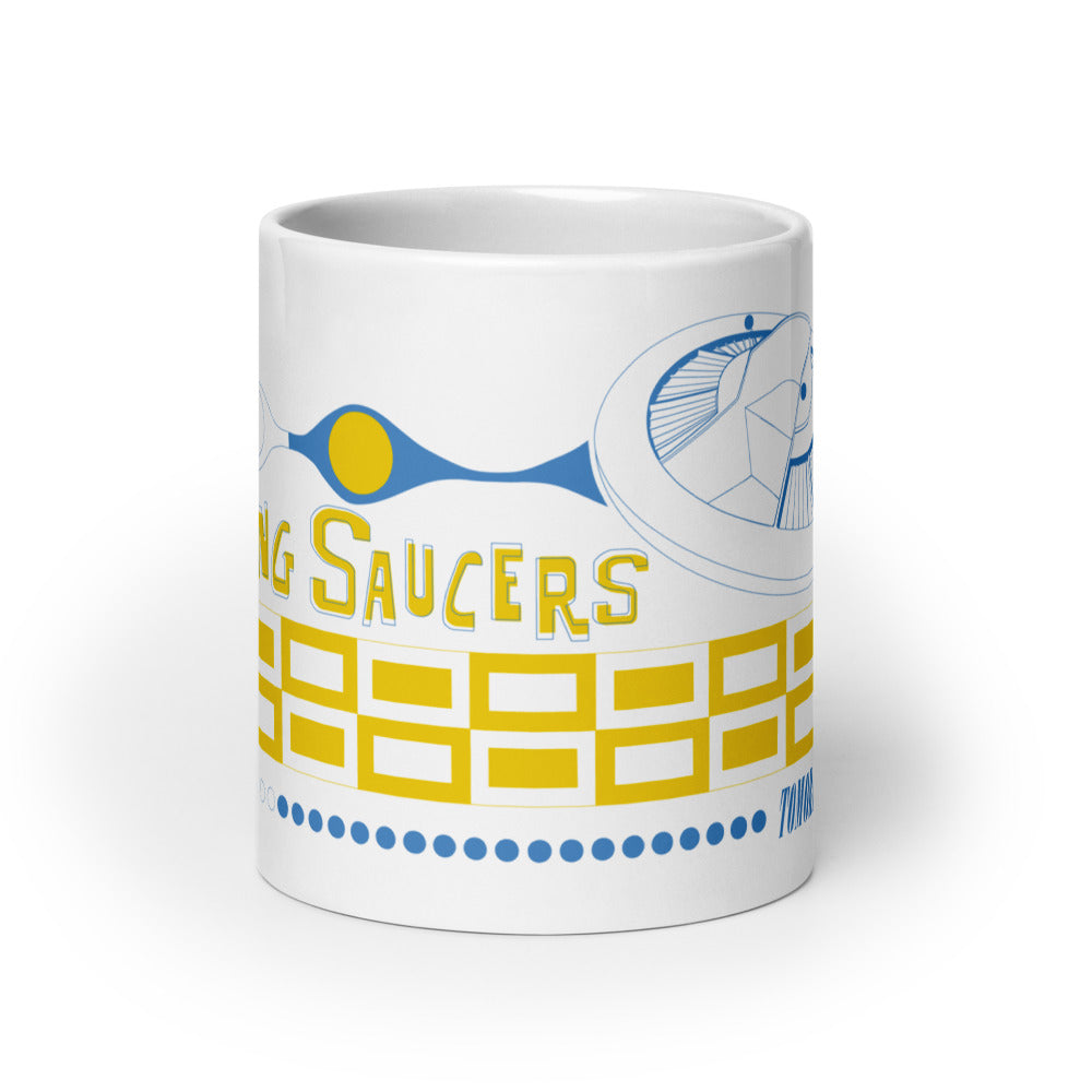 FLYING SAUCERS title Mugs (3 sizes)