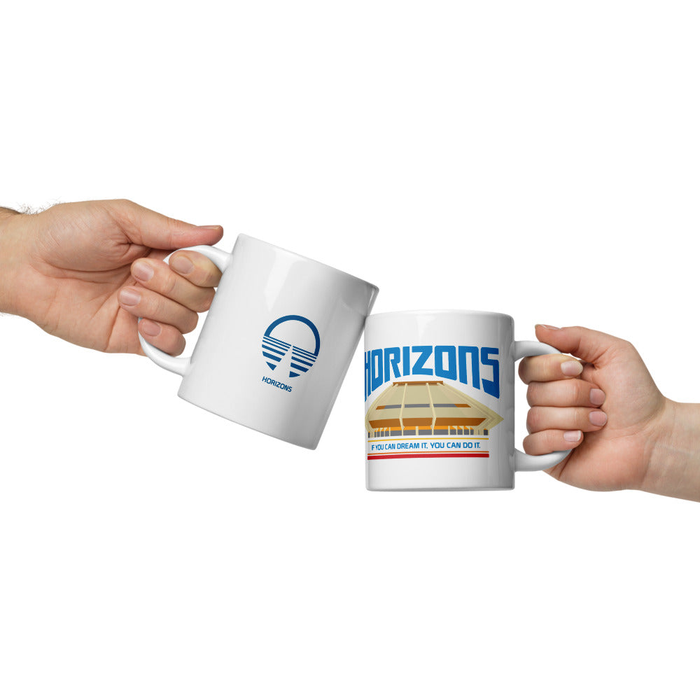 HORIZONS title Mugs (3 sizes)