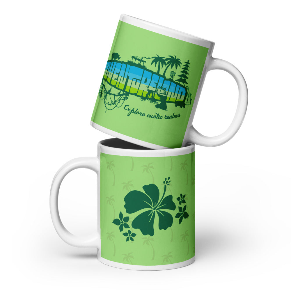 MK ADVENTURELAND jungle green Mugs (3 sizes)