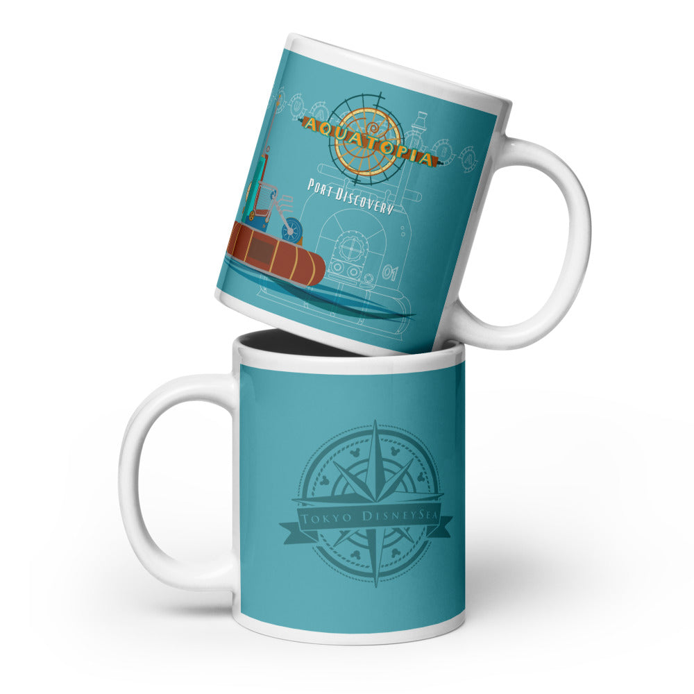 TDS PORT DISCOVERY aquatopia Mugs (3 sizes)