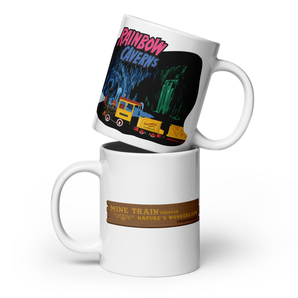 MINE TRAIN THROUGH NATURE'S WONDERLAND rainbow caverns Mug