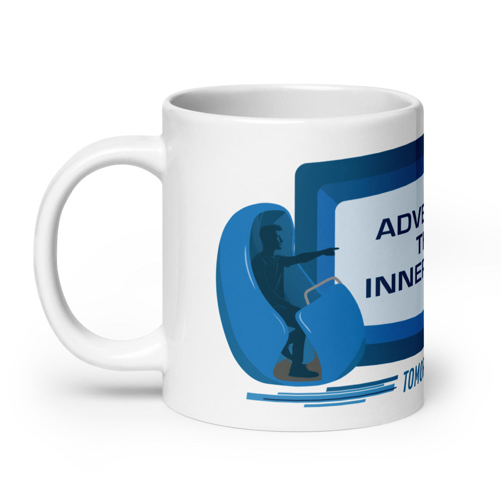 ADVENTURE THRU INNER SPACE sign Mugs (3 sizes)
