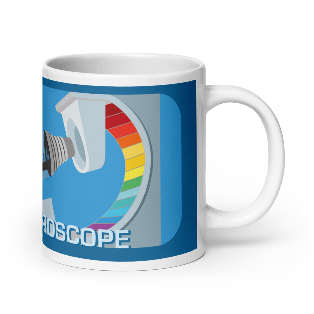 ADVENTURE THRU INNER SPACE mighty microscope Mugs (3 sizes)