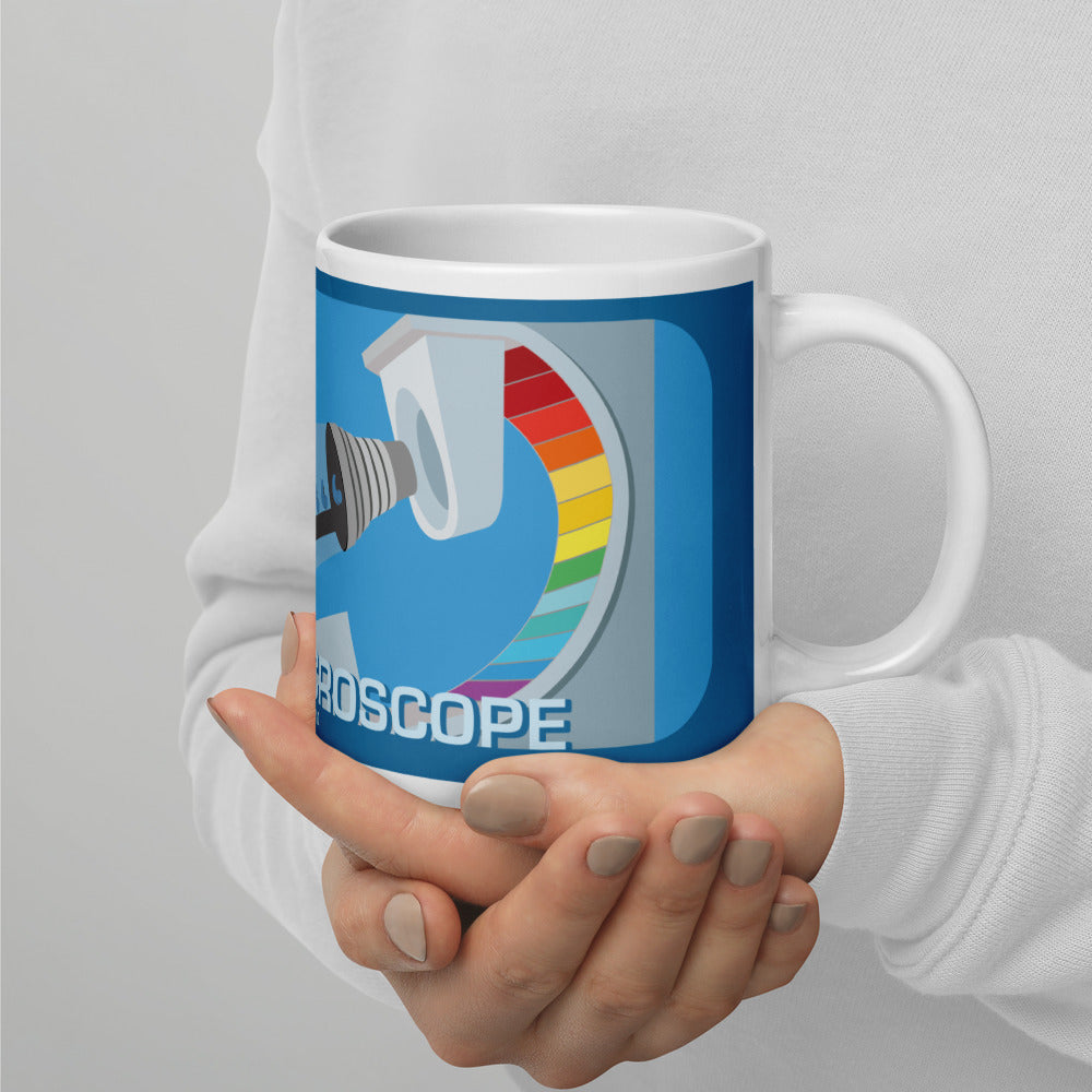 ADVENTURE THRU INNER SPACE mighty microscope Mugs (3 sizes)