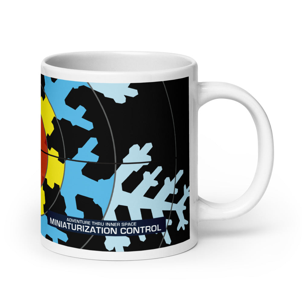 ADVENTURE THRU INNER SPACE miniaturization Mugs (3 sizes)