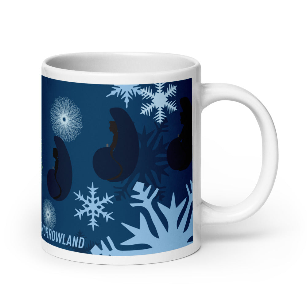 ADVENTURE THRU INNER SPACE poster Mugs (3 sizes)