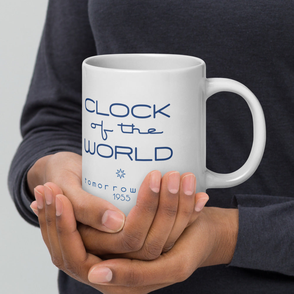 CLOCK OF THE WORLD tower Mugs (3 sizes)