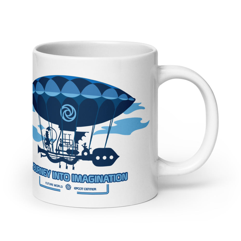 JOURNEY INTO IMAGINATION dream machine Mugs (3 sizes)