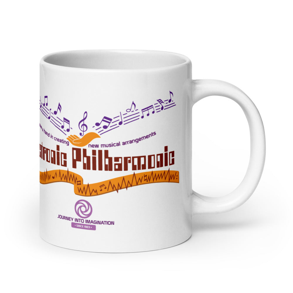 JOURNEY INTO IMAGINATION electronic philharmonic Mugs (3 sizes)