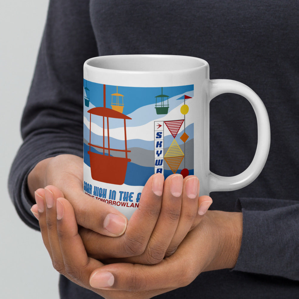 SKYWAY 1956 soar high Mugs (3 sizes)