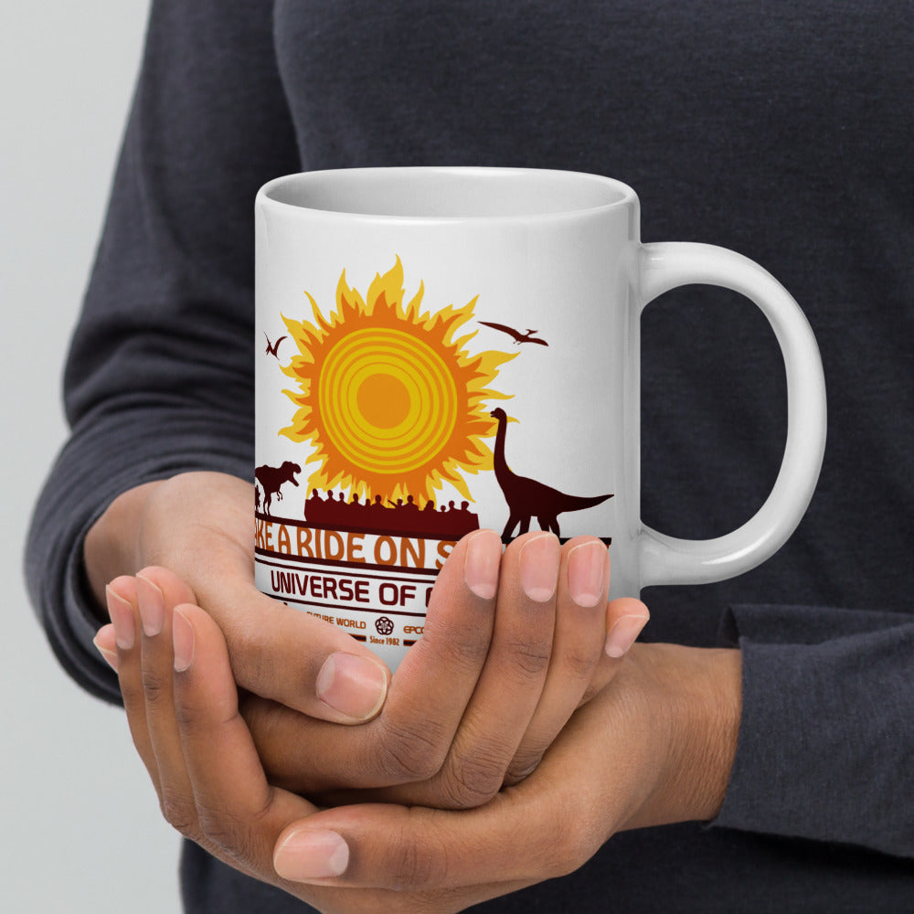 UNIVERSE OF ENERGY title Mugs (3 sizes)