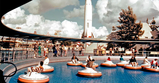 Floating Fun in Tomorrowland: The Flying Saucers Take Flight