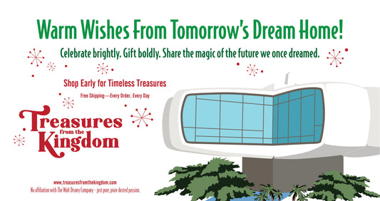 Celebrate brightly. Gift boldly. Share the magic of the future we once dreamed.