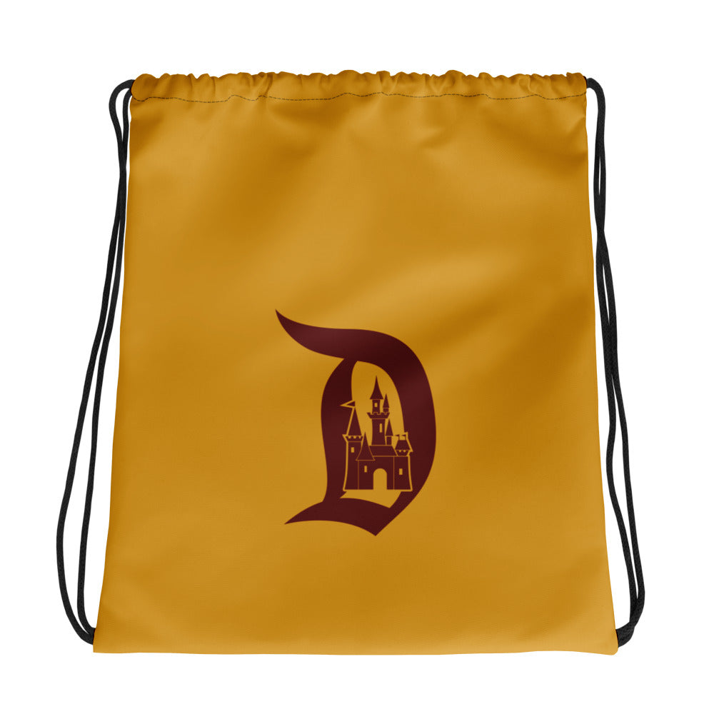 MINE TRAIN THROUGH NATURE'S WONDERLAND living desert Drawstring Bag