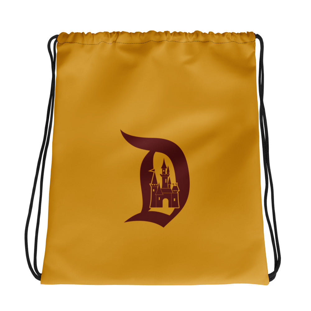 MINE TRAIN THROUGH NATURE'S WONDERLAND rainbow caverns Drawstring Bag