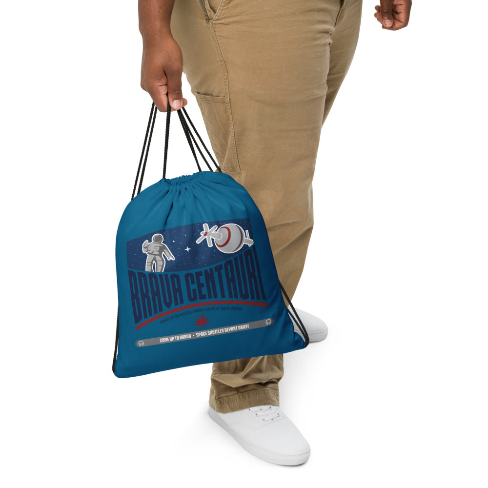 HORIZONS brava centauri Drawstring Bag